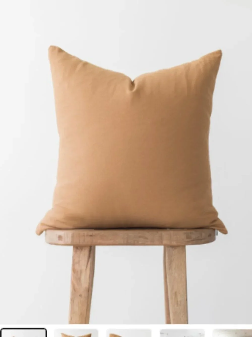 Woven Nook Euro Sham Pillow Covers 26x26  Terracotta - Set of 2